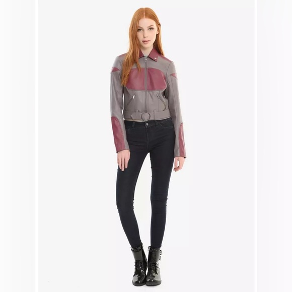 Her Universe Star Wars Rebels Ahsoka Tano Faux Leather Jacket Size Small - Picture 3 of 10